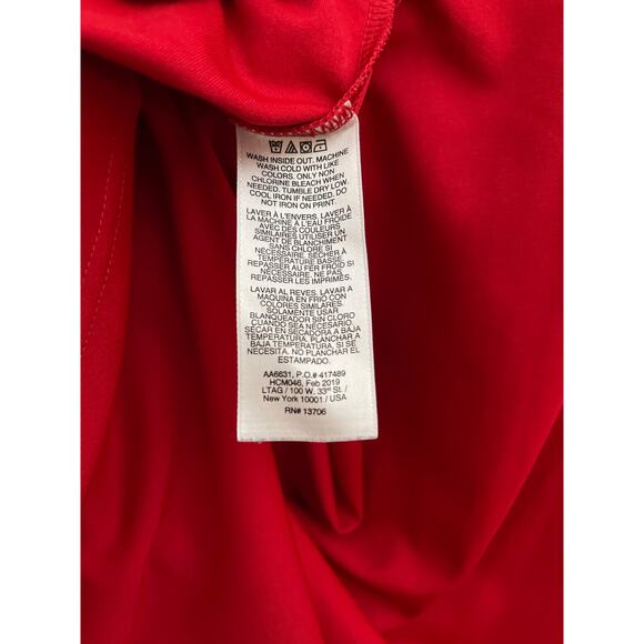 Adidas, Activewear Men’s Red Shirt Size XL - Picture 6 of 6